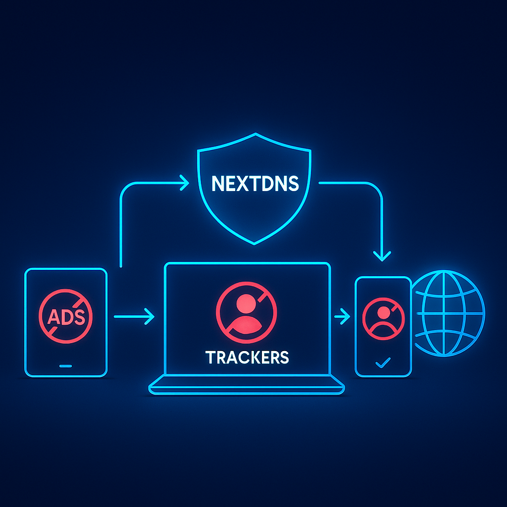 NextDNS – Dein ultimativer Familienschutz im Internet: Blockiere Werbung & Tracker mit wenigen Klicks