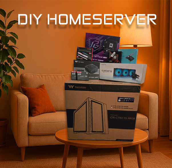 DIY Homeserver 2025: Vom Konzept zum leistungsstarken System – Teil 1